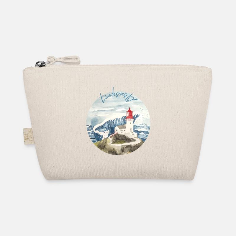 Lindesnes / Norwegen Südkap Souvenir - Bio-Täschchen - Natur