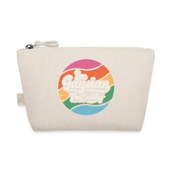 Schwul Lesbisch LGBTQ Stolz Gaysian I Geschenk - Bio-Täschchen - Natur - Vorne