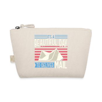 It's A Beautiful Day To Deliver Mail - Bio-Täschchen - Natur - Vorne