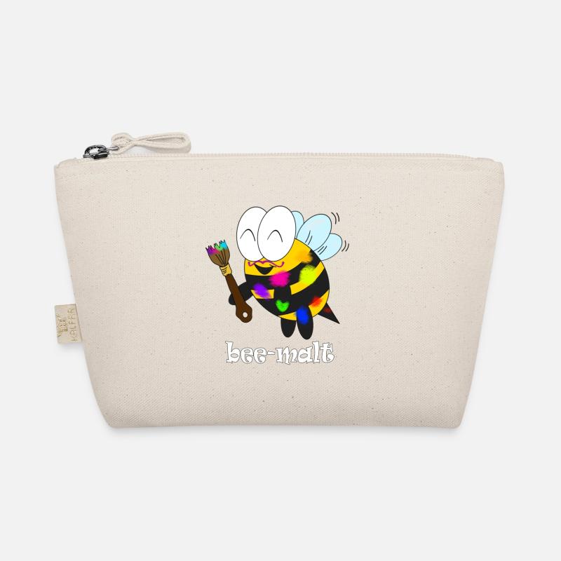 bee malt - Bio-Täschchen - Natur