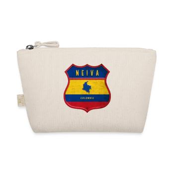Neiva Kolumbien Wappen Design - Bio-Täschchen - Natur - Vorne