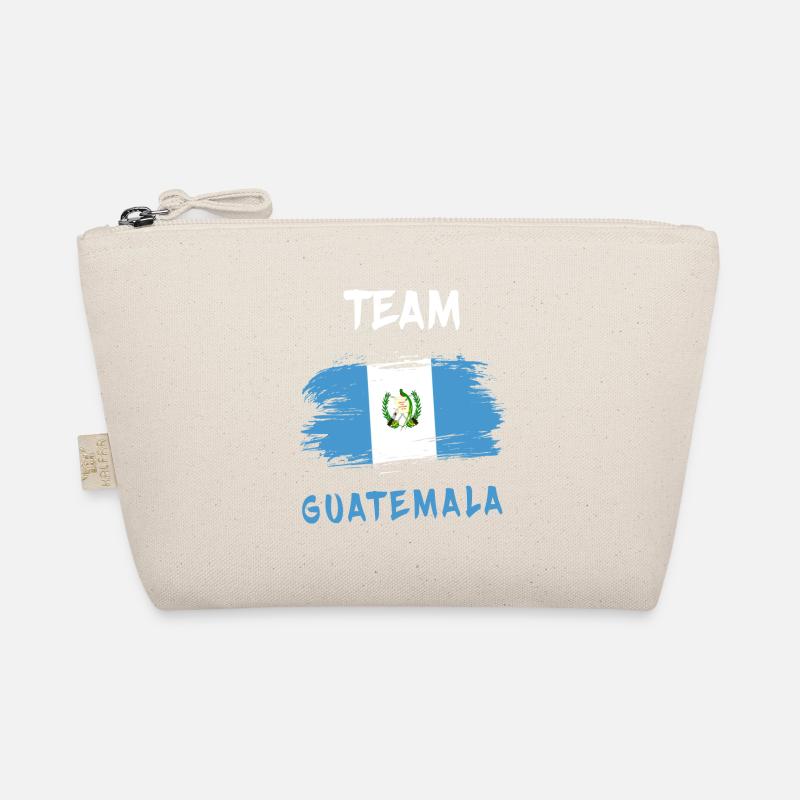 Team Guatemala Flag Design Organic Pouch