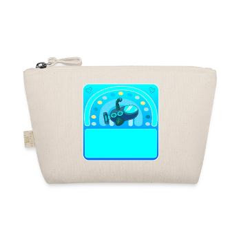 Name gifts - SUBMARINE - DESIGN YOUR OWN - Organic Pouch - nature - Front