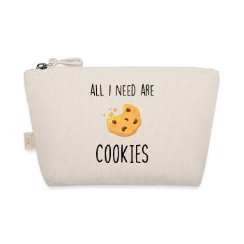All I need are coockies - Organic Pouch - nature - Front