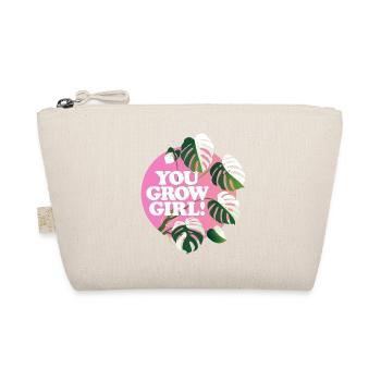 HUM You Grow Girl - Bio-Täschchen - Natur - Vorne