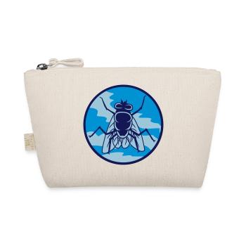 Circle housefly small house fly - Organic Pouch - nature - Front
