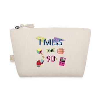 Nostalgic 90s theme - Organic Pouch - nature - Front