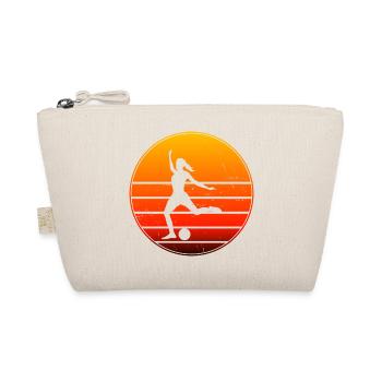 Men's Footballers Women's Football Matches - Organic Pouch - nature - Front