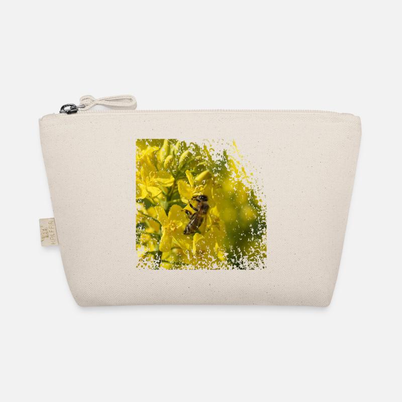 Abeille sur fleur de colza Trousse biologique