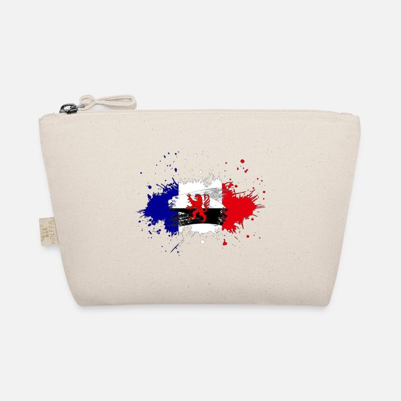 Splash Tricolore Poitou Charentes - Organic Pouch - nature
