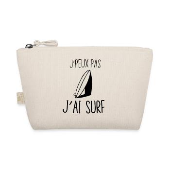 J'peux pas j'ai surf - Trousse biologique - nature - Devant