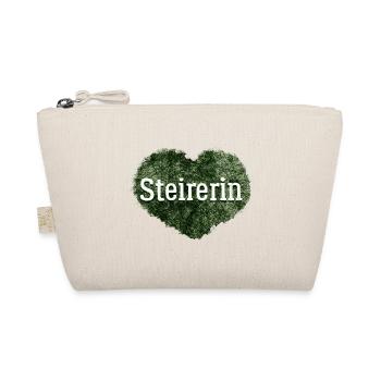 Steirerin, Steiermark, grünes Herz Österreichs - Bio-Täschchen - Natur - Vorne
