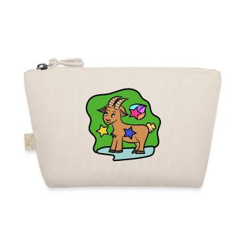 Capricorn Zodiac Sign Horoscope - Organic Pouch - nature - Front