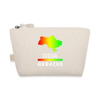 Odessa Ukraine Regenbogen Design - Bio-Täschchen - Natur - Vorne