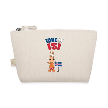 TAKE IT ISI - ISLANDPFERD - ISLANDPONY - ISLAND - Bio-Täschchen - Natur - Vorne