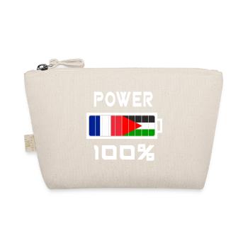 Palestine and France are in power - Organic Pouch - nature - Front