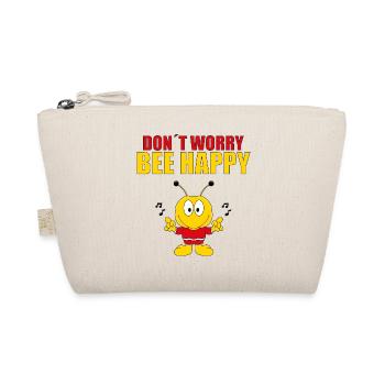 DON´T WORRY BEE HAPPY - BIENE - MUSIK - TIERISCH - Bio-Täschchen - Natur - Vorne