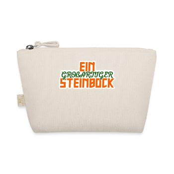 Steinbock Galaxy Statement Tierkreiszeichen Himmel - Bio-Täschchen - Natur - Vorne