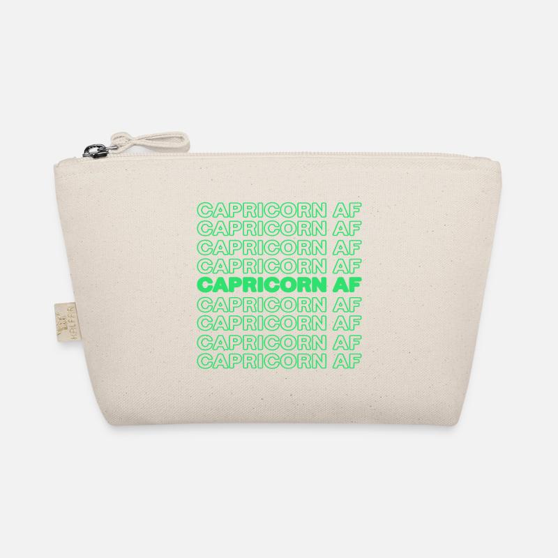 Zodiac sign Capricorn Statement Superstition Organic Pouch