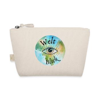 Conception à l’aquarelle avec vue sur le monde - Trousse biologique - nature - Devant
