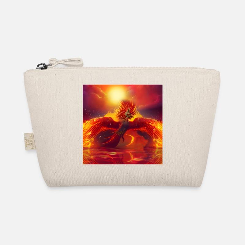 Wonderful phoenix over the ocean - Organic Pouch - nature