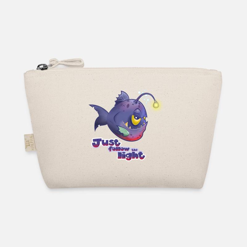 Folgen Sie einfach dem Licht Bio-Täschchen