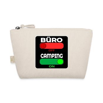 CAMPING SPRÜCHE - Bio-Täschchen - Natur - Vorne