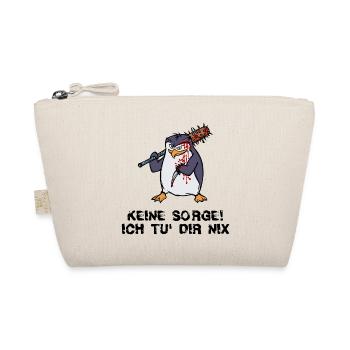 Tier Vogel Pinguin Statement Antarktis Seevogel - Bio-Täschchen - Natur - Vorne