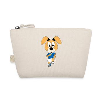 LAUFEN - JOGGEN - SPORT - HUND - HUNDESPORT - TIER - Bio-Täschchen - Natur - Vorne