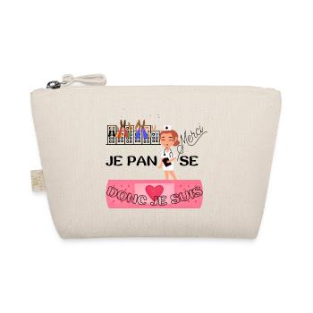JE PANSE DONC JE SUIS - Trousse biologique - nature - Devant