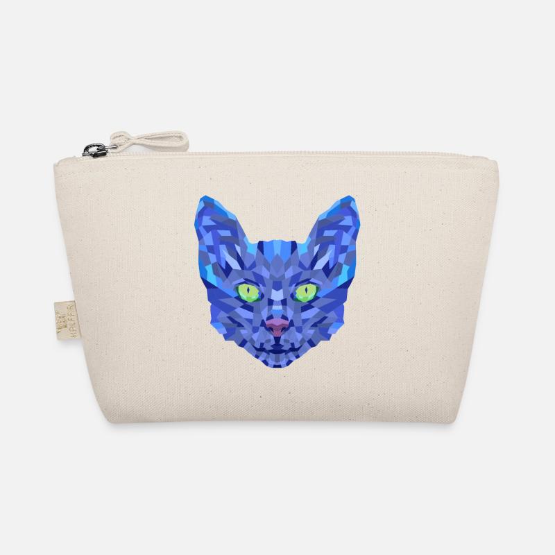 Chat Bleu Polygonal Trousse biologique