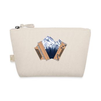 Styrian Accordion Home Mountains | ZiachON! - Organic Pouch - nature - Front