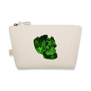 Skull - Organic Pouch - nature - Front