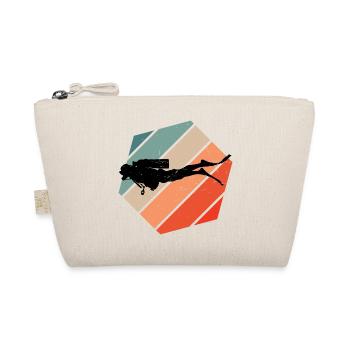 Free Dive Women Men's Diving Diver Diving - Organic Pouch - nature - Front