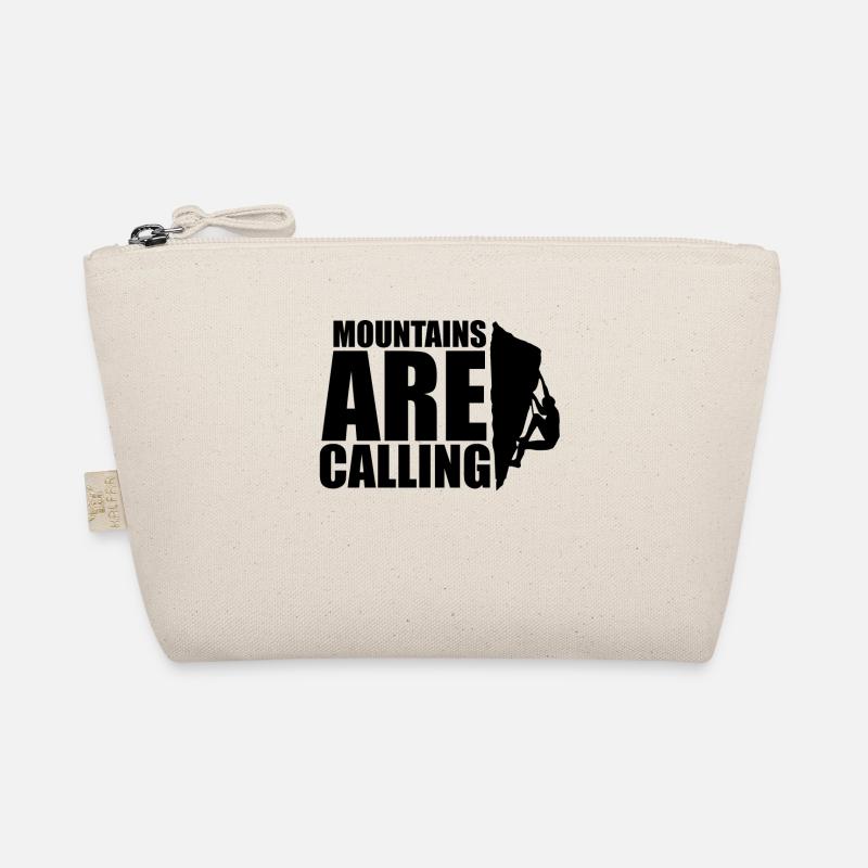 KLETTERN - BERGE - MOUNTAINS ARE CALLING Bio-Täschchen