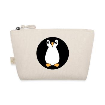 Pinguin Tier antarktis Vogel Zoo Südpol - Bio-Täschchen - Natur - Vorne