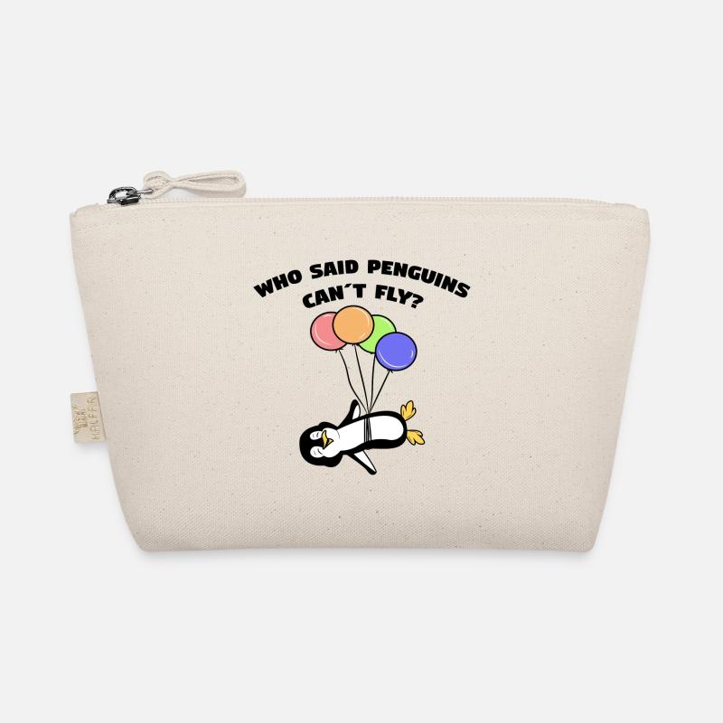 Balloon Animal Penguin Cool Statement Bird Organic Pouch