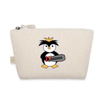 Zoo Penguin Seabird Animal Bird Arctic - Organic Pouch - nature - Front