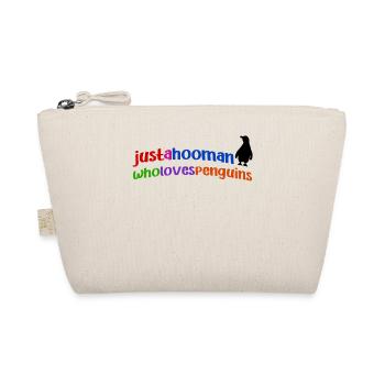 Penguin Cool Statement Animal South Pole Bird - Organic Pouch - nature - Front