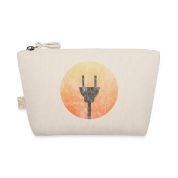 Solar Plug - T-Shirt Design - Organic Pouch - nature - Front