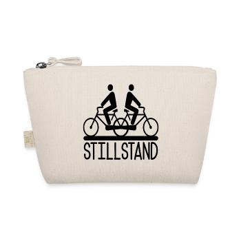 STILLSTAND FAHRRAD FAHREN - Bio-Täschchen - Natur - Vorne