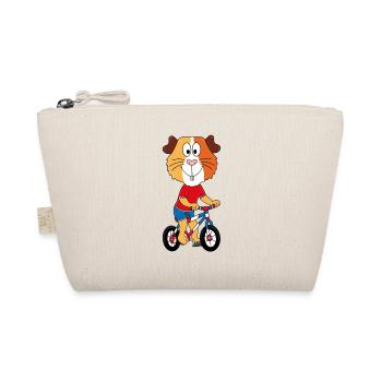MEERSCHWEINCHEN - FAHRRAD - SPORT - KIND - BABY - Bio-Täschchen - Natur - Vorne