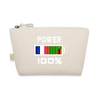 Puerto Rico and France Power 100% - Organic Pouch - nature - Front