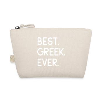 Best Greek Ever Bester Grieche Aller Zeiten - Bio-Täschchen - Natur - Vorne