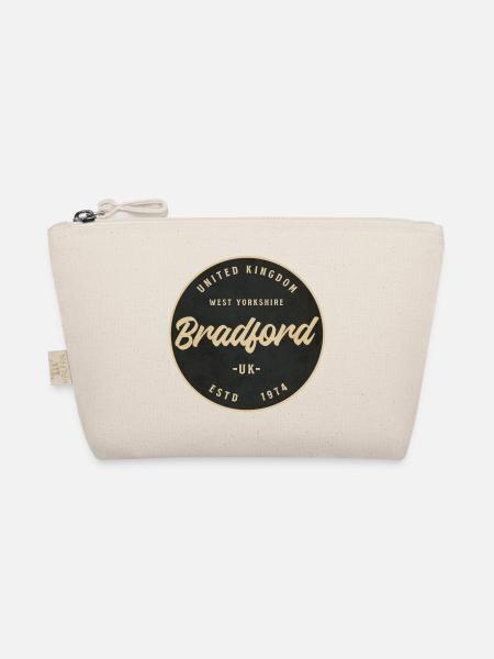 Bradford Vintage Circular Badge - Bio-Täschchen - Natur - Vorne