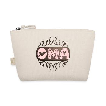 Geschenkideen für Großmama - OMA - Bio-Täschchen - Natur - Vorne