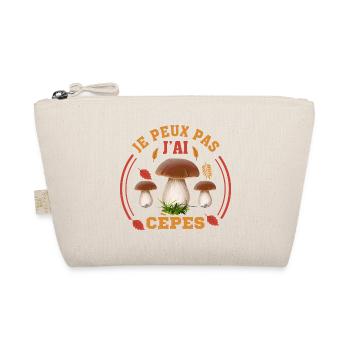 Je Peux Pas J'ai Cèpes Drôles Champignon Cèpe - Trousse biologique - nature - Devant