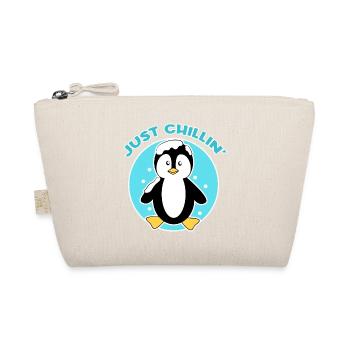 Pinguin Statement Eis Kalt Vogel Schnee Tier - Bio-Täschchen - Natur - Vorne