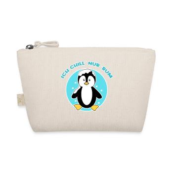 Pinguin Eis Kälte Seevogel Schnee Tier Südpol - Bio-Täschchen - Natur - Vorne