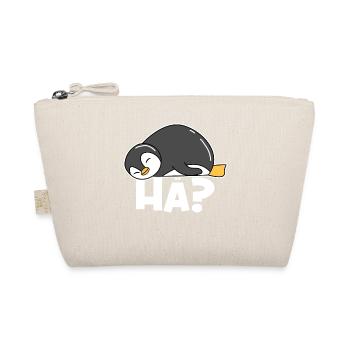 Kalt Pinguin Tier Spruch Antarktis Seevogel - Bio-Täschchen - Natur - Vorne
